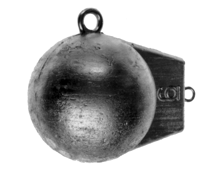 Canon Ball with keel Rubberized Coated